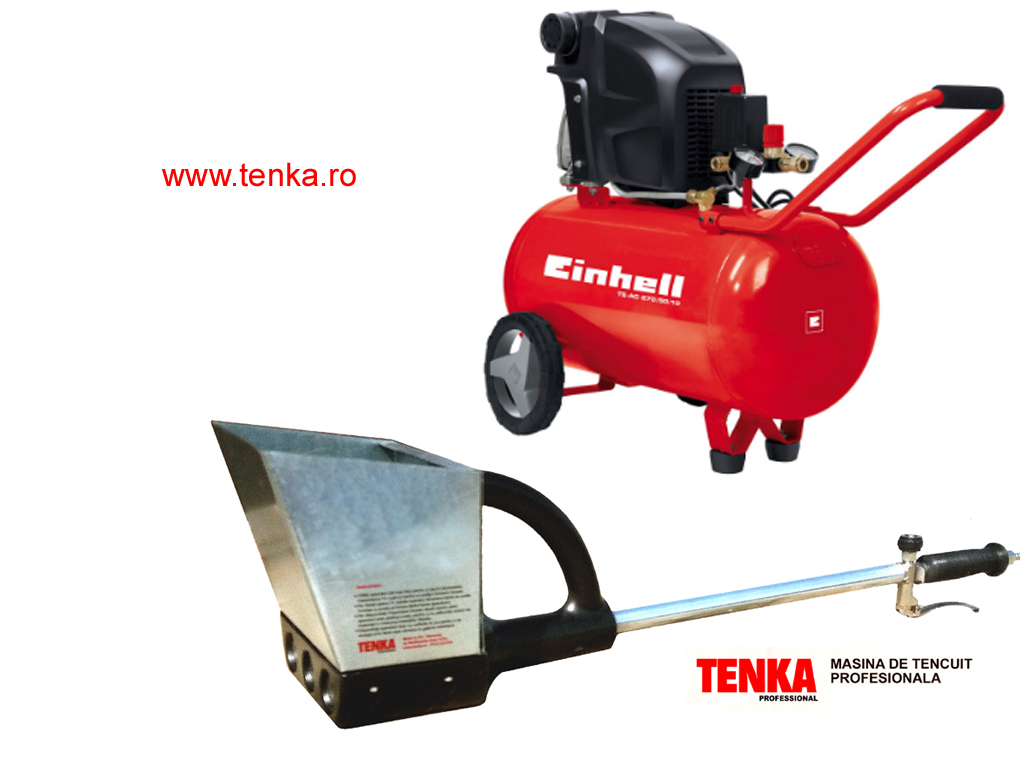 Tynkownica pneumatyczna z 3 blokowanymi dyszami TK-31N - Tynkownice - image 3